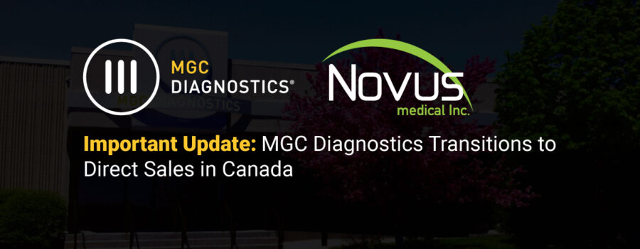 Mise à jour importante : MGC Diagnostics passe à la vente directe au Canada