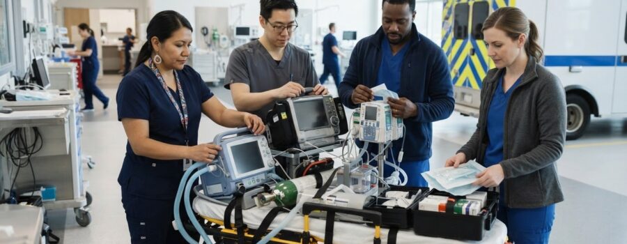 Critical Care Transport Equipment Checklist for Canadian Healthcare Teams