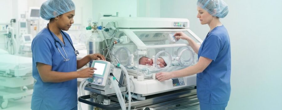 Neonatal transport ventilation for transport teams